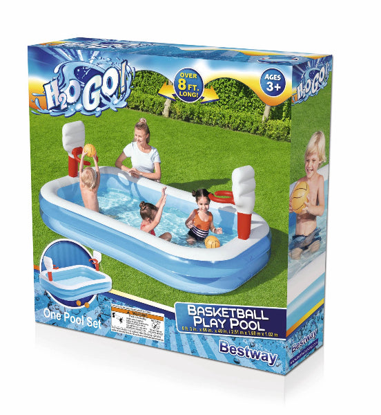 H2OGO! Basketball Inflatable Play Pool