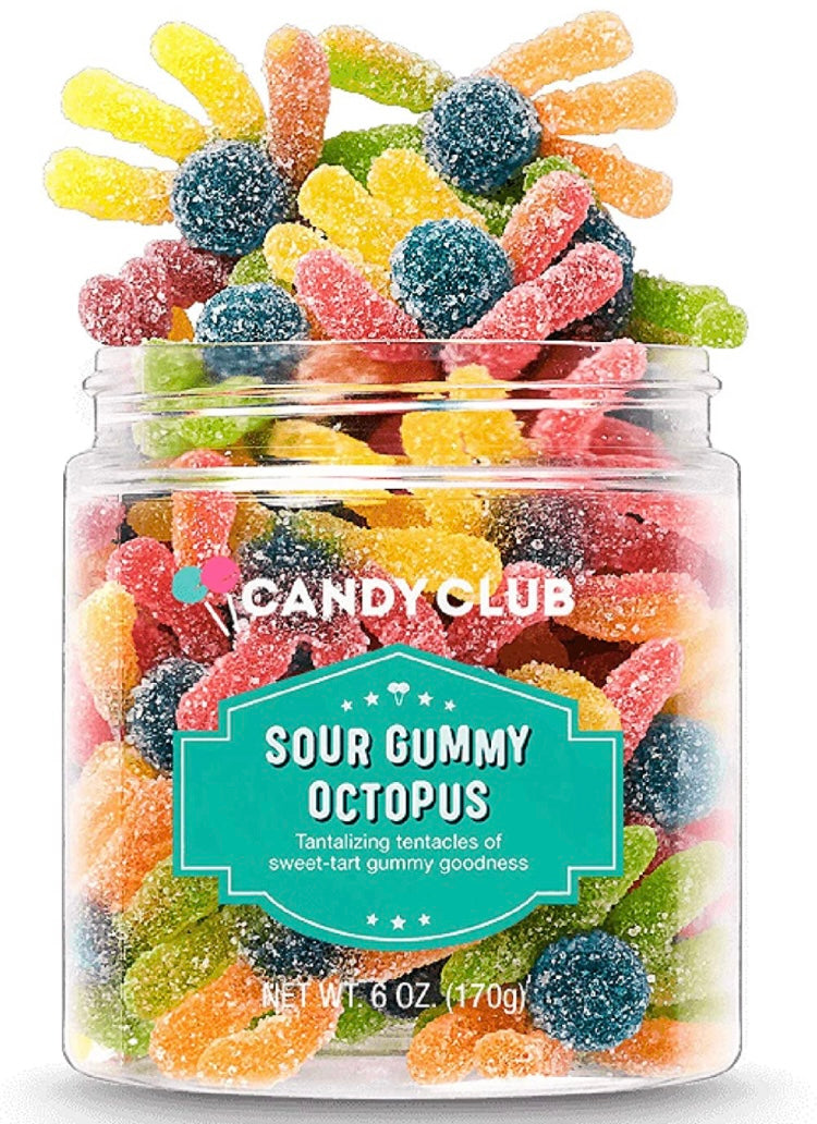 Candy Club Gourmet Sour Gummy Octopus