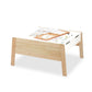 Wooden Art & Activity Table with Bins