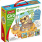 Quercetti - Play Montessori Giro Puzzle - El Mercado de Juguetes