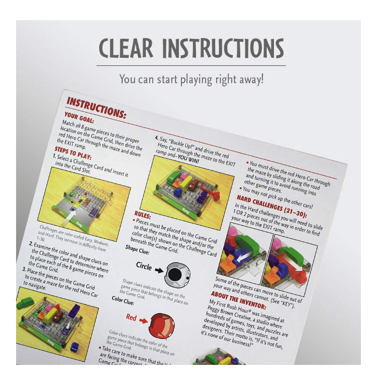 Think Fun My First Rush Hour STEM Toy - El Mercado de Juguetes