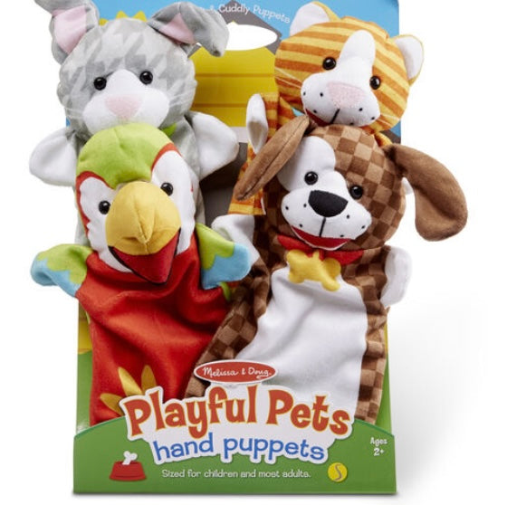 Playful Pets Hand Puppets