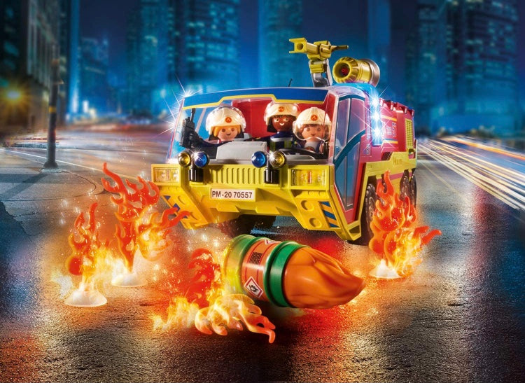Playmobil Fire Engine with Truck
