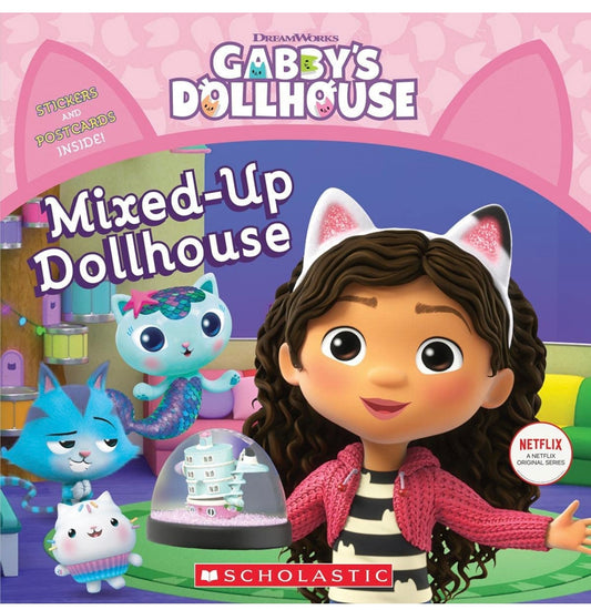 Scholastic Gabby’s Dollhouse Mixed-Up Dollhouse Book