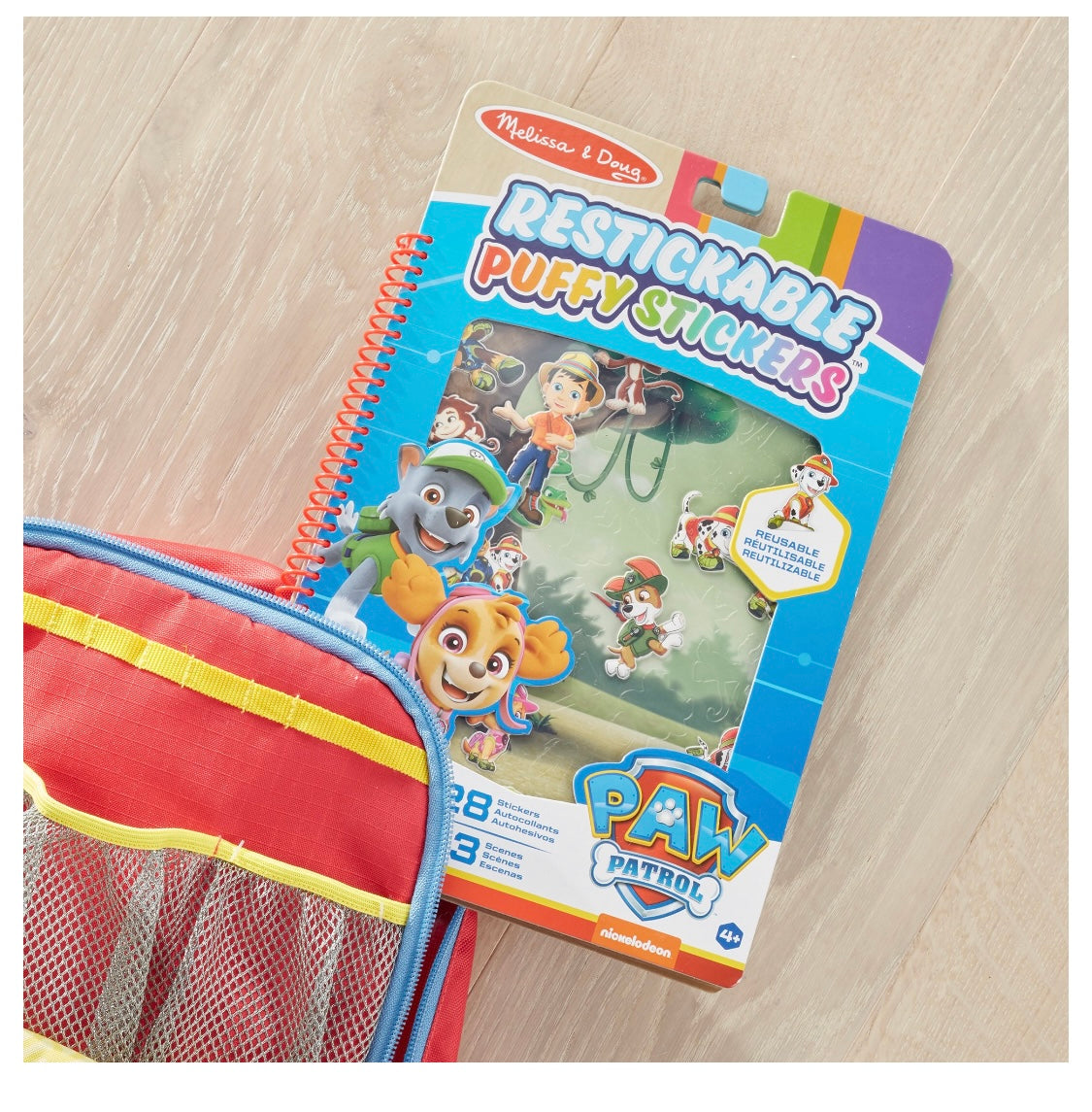 Melissa & Doug Restickable Puffy Stickers Paw Patrol Jungle