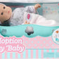 Madame Alexander 14" Adoption Day Baby Girl Doll - Light Skin Tone Brown Eyes