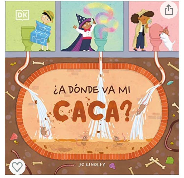 ¿A dónde va mi caca?