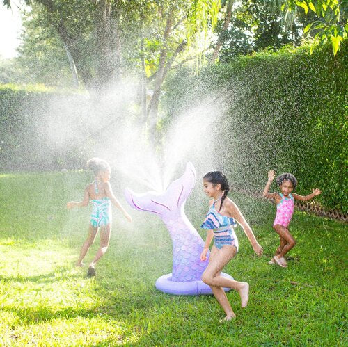 Pool Candy Mermaid Inflatable Sprinkler - El Mercado de Juguetes