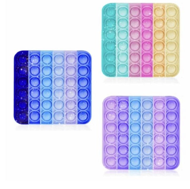 OMG Pop Fidgety - Square Glitter Edition