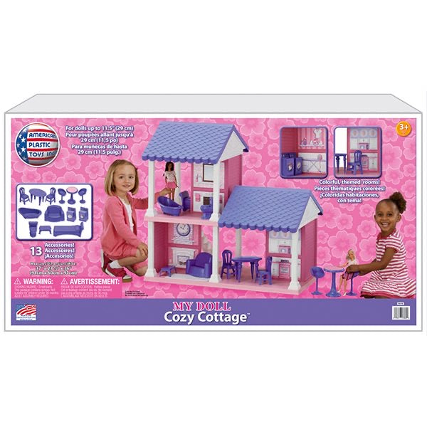 American Plastic - My Doll Cozy Cottage - El Mercado de Juguetes
