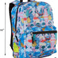 Disney Lilo & Stitch 16" Backpack All-Over Print Ukulele w/ Front Pocket