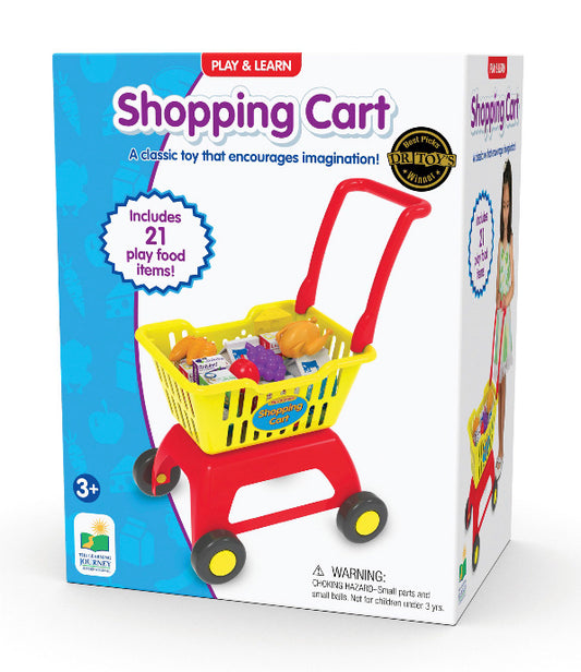 The Learning Journey Play and Learn Shopping Cart - El Mercado de Juguetes