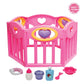 JC Toys Deluxe Doll Play Pen and Accessories for Dolls Up to 17”