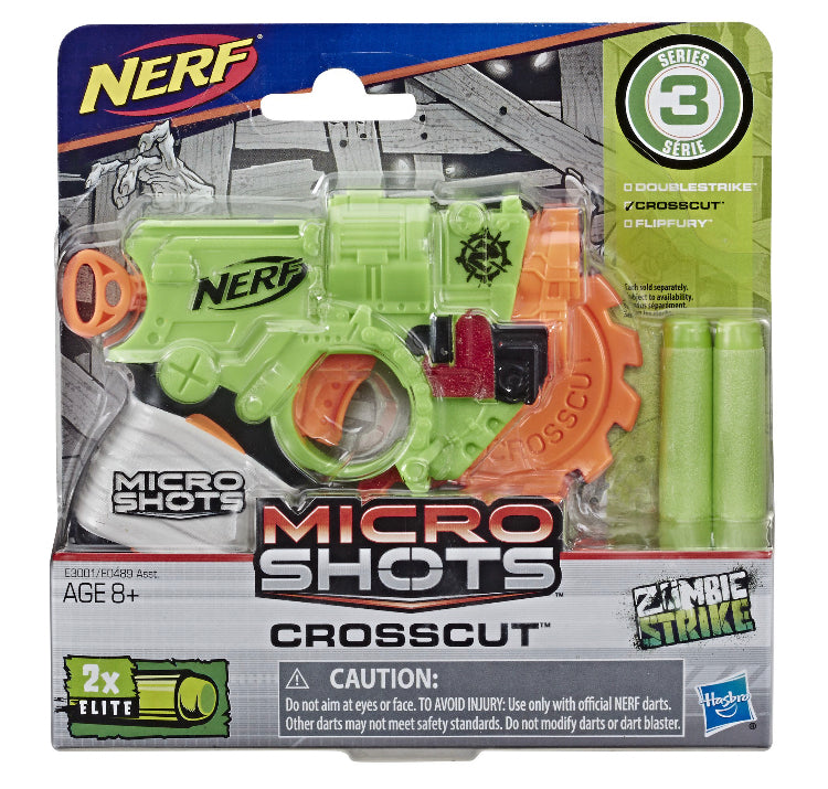 Nerf MicroShots Zombie Strike Crosscut