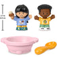 Fisher Price Little People Figure Set Bowl & Spoon