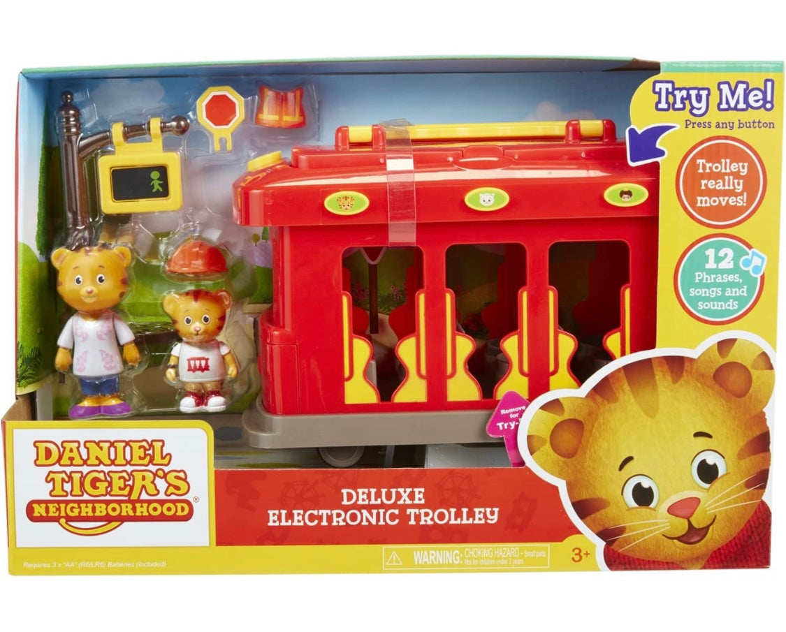 Daniel Tiger’s Neighborhood Deluxe Electronic Trolley