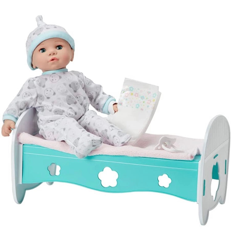 Madame Alexander 14" Adoption Day Baby Boy Doll - Light Skin Blue Eyes
