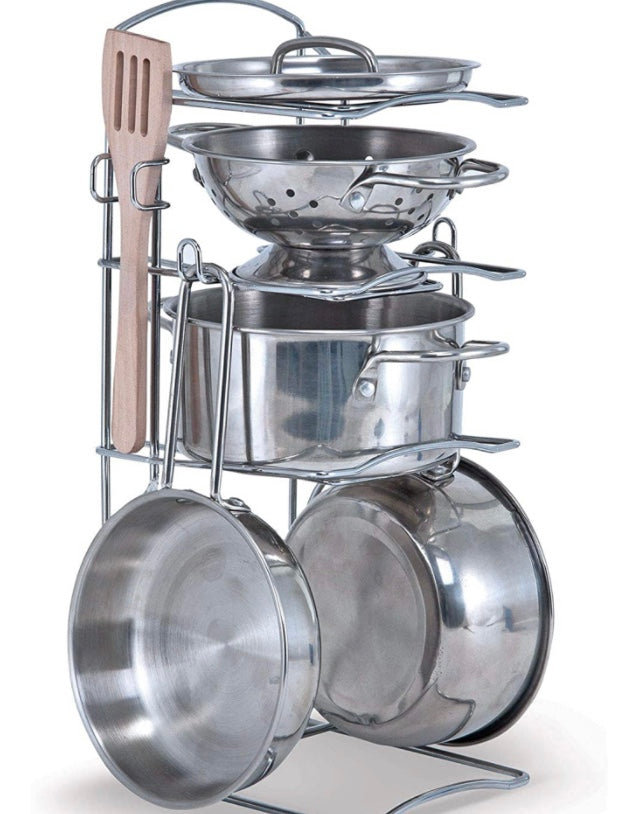 Melissa & Doug Pots And Pans Set