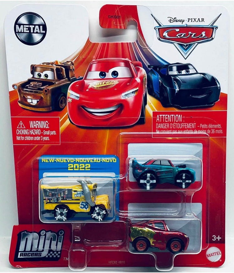 Disney Pixar Cars Mini Racers - Derby Racers