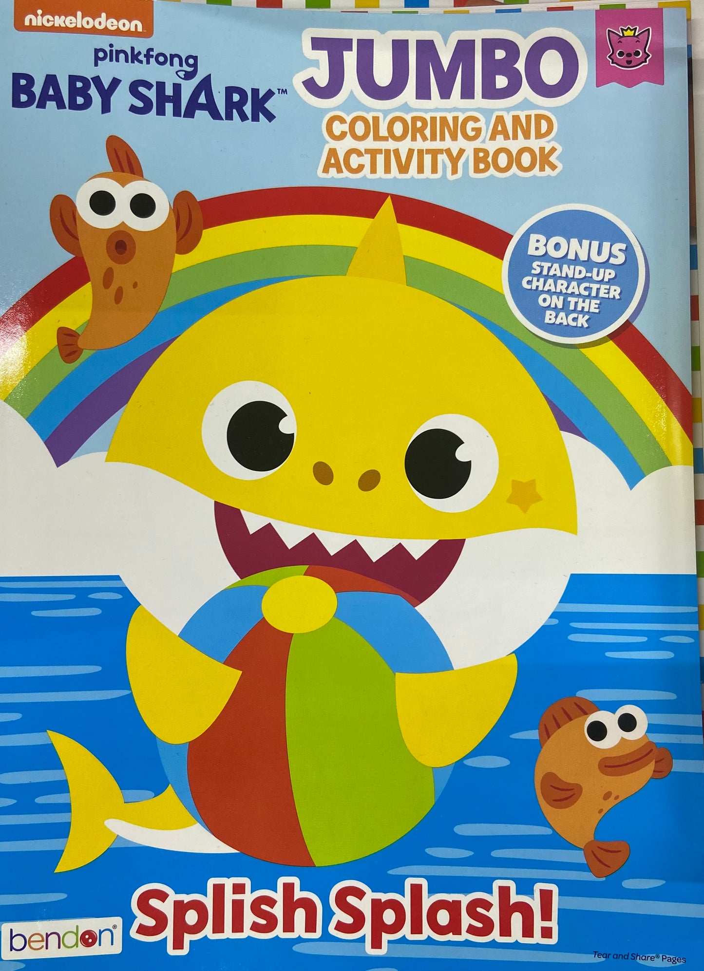 Baby Shark: Jumbo Coloring And Activity Book