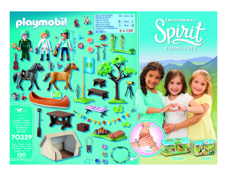 PLAYMOBIL Spirit Riding Free Summer Campground