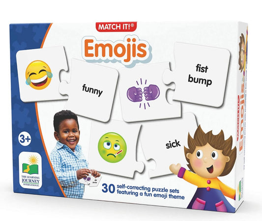 Journey - Match It! Emojis -Toddler Games & Gifts for Boys & Girls