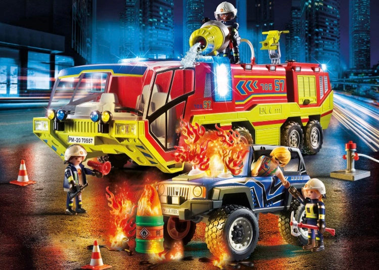 Playmobil Fire Engine with Truck