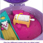 Polly Pocket Double Play Skating Compact, Disco Theme