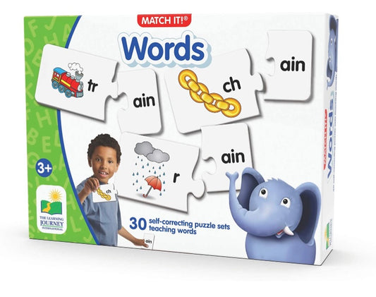 The Learning Journey Match It Words