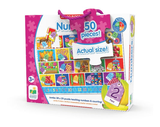 The Learning Journey Jumbo Floor Puzzle Numbers