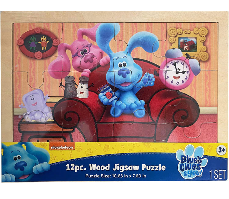 Blue’s Clues 12pc Wooden Jigsaw Puzzle