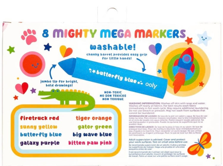 Mighty Mega Markers - Set of 8