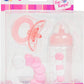 JC Toys Pink Baby Doll Bottle