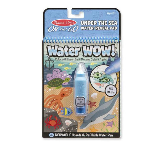 Melissa and Doug Water Wow! Under The Sea, On The Go