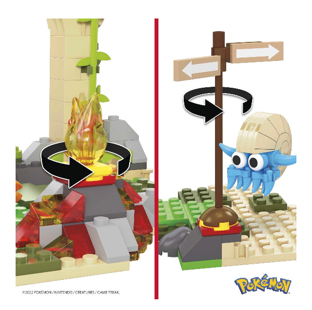 MEGA Pokemon Jungle Ruins Building