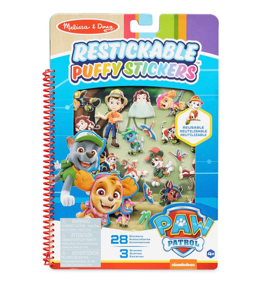 Melissa & Doug Restickable Puffy Stickers Paw Patrol Jungle