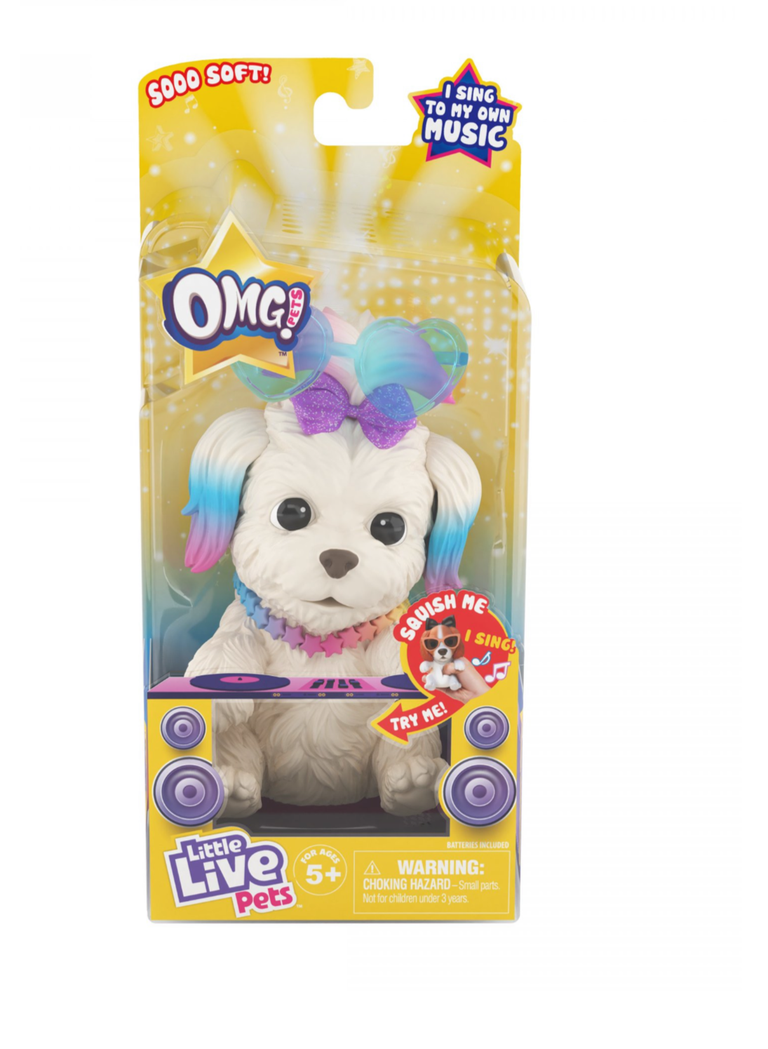 OMG Pets Little Live Pets Rainbow Pop