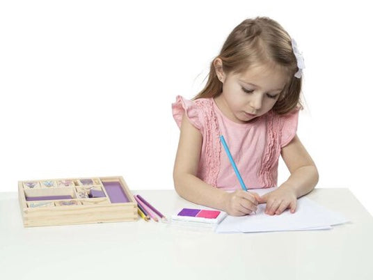 Wooden Stamp Set - Princesses