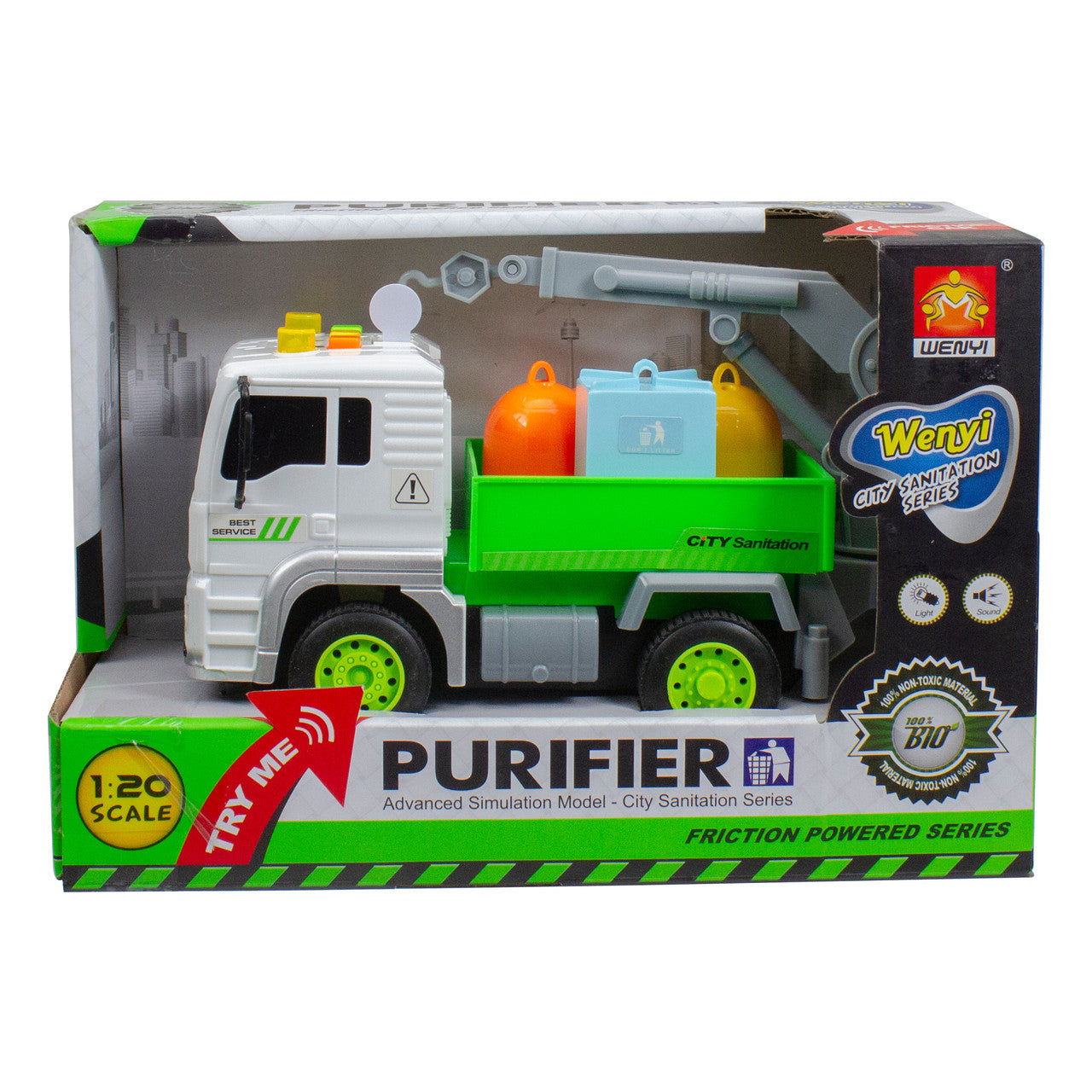 Purifier Friction Powered