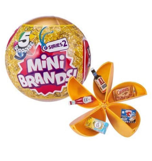 ZURU 5 Surprise Mini Brands! Serie 2 - El Mercado de Juguetes
