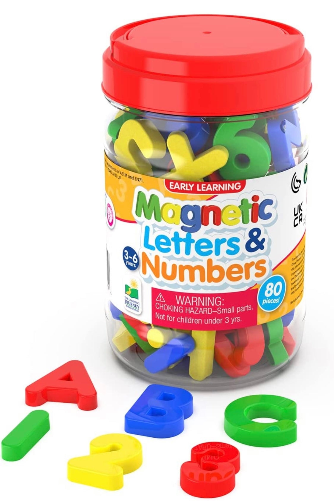 The Learning Journey Magnetic Letter & Numbers
