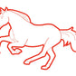 Melissa & Doug Horses Stamp Set
