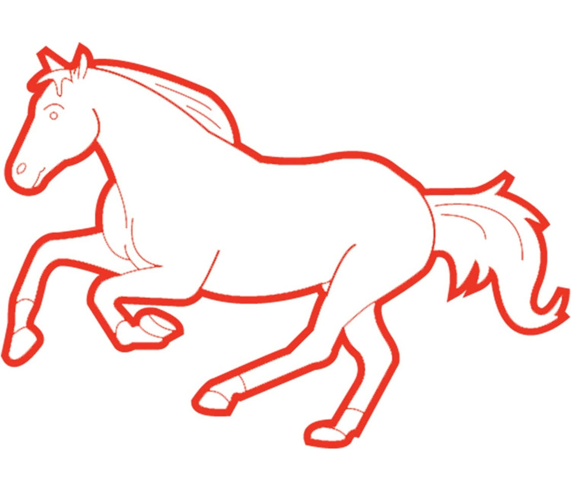 Melissa & Doug Horses Stamp Set
