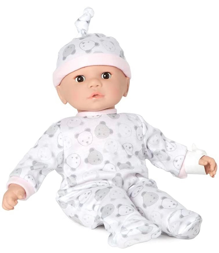 Madame Alexander 14" Adoption Day Baby Girl Doll - Light Skin Tone Brown Eyes