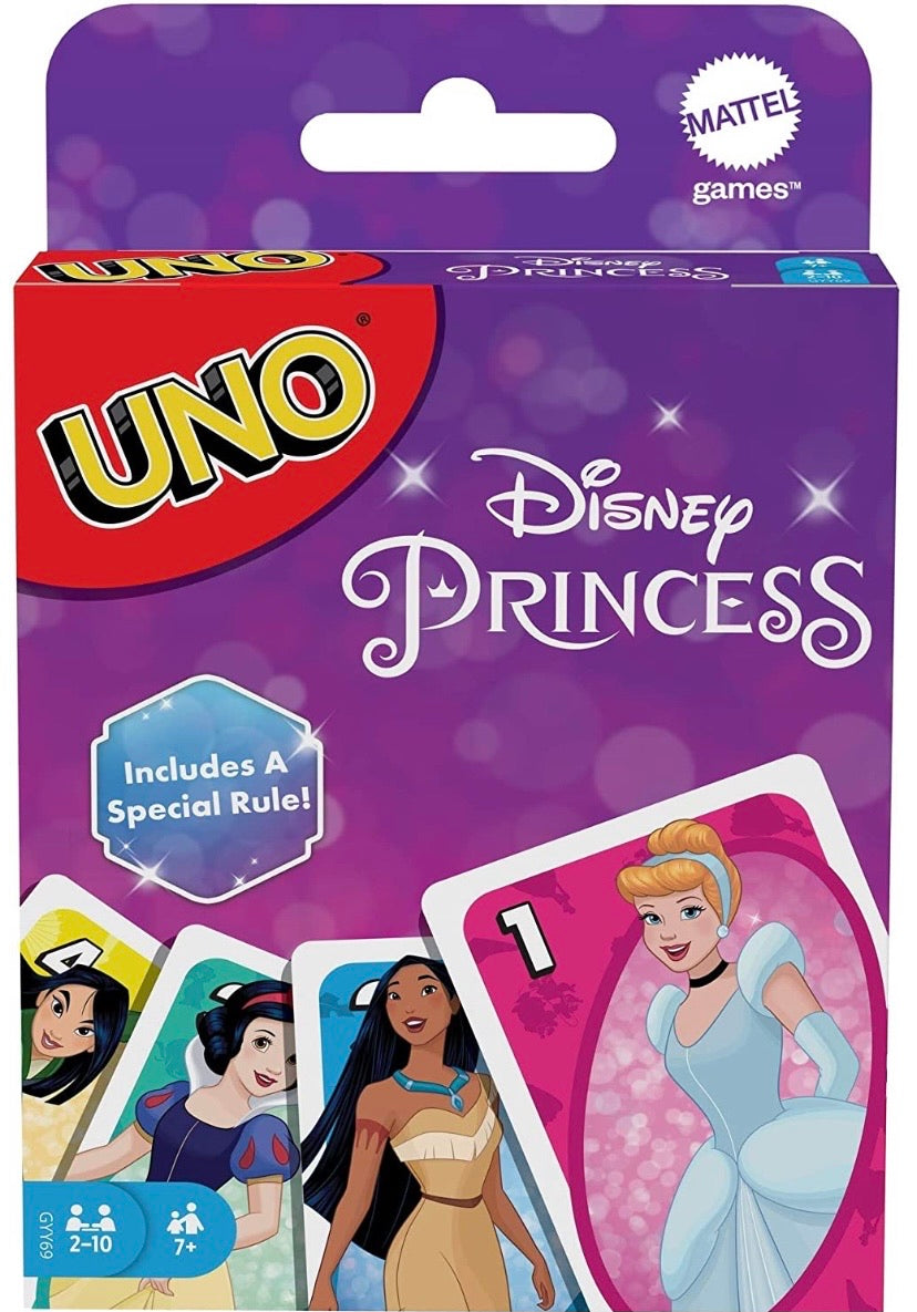 UNO Disney Princesses Matching Card Game - El Mercado de Juguetes