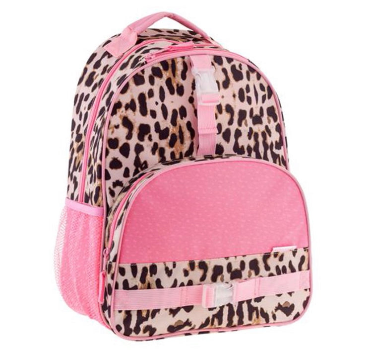 Stephen Joseph Kid School Girl Backpack - Leopard