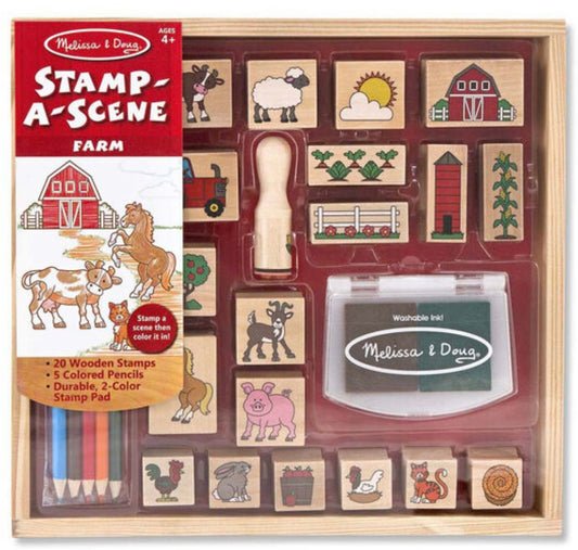 Melissa & Doug Stamp-a-Scene Farm