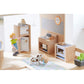 HABA Little Friends Kitchen Room Set - Wooden Dollhouse Furniture