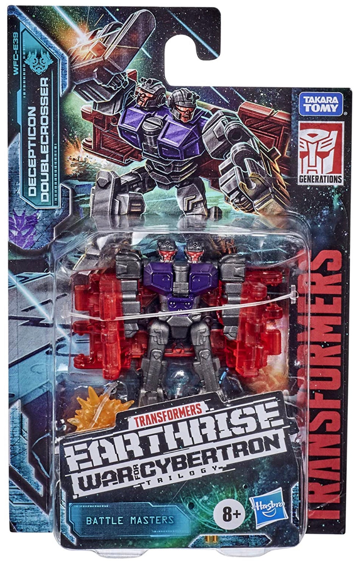 Transformers Earthrise Decepticon Doublecrosser - El Mercado de Juguetes