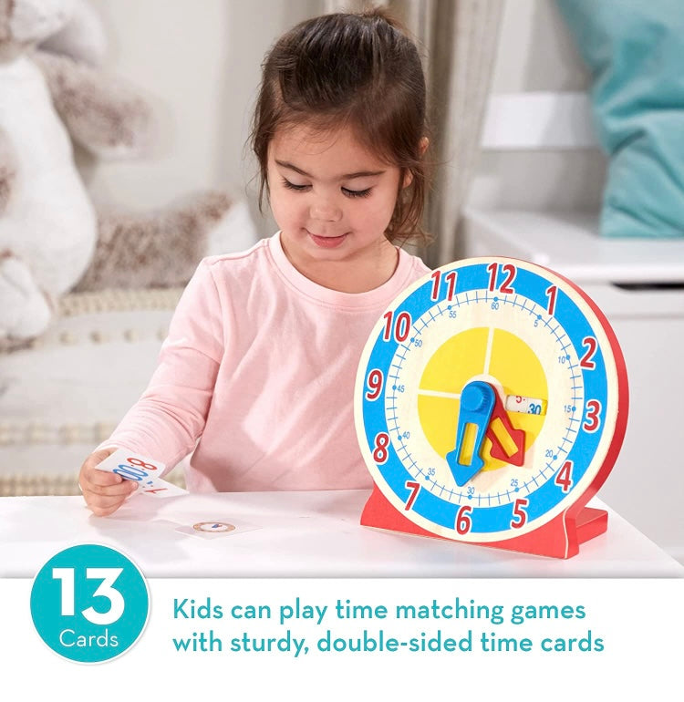 Melissa & Doug Turn & Tell Clock